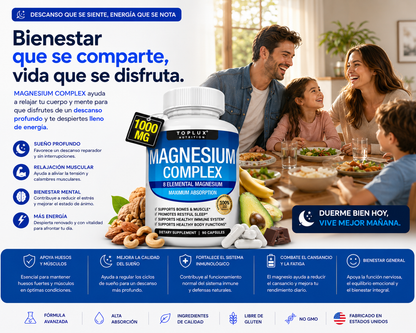 MAGNESIO COMPLEX 8 ELEMENTAL 1000 mg